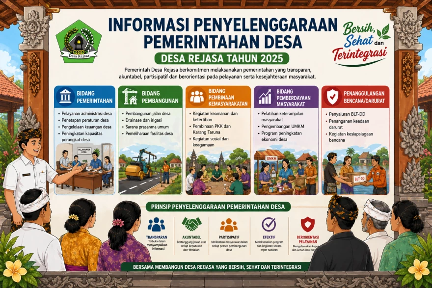 Informasi Penyelenggaraan Pemerintah Desa Tahun 2025