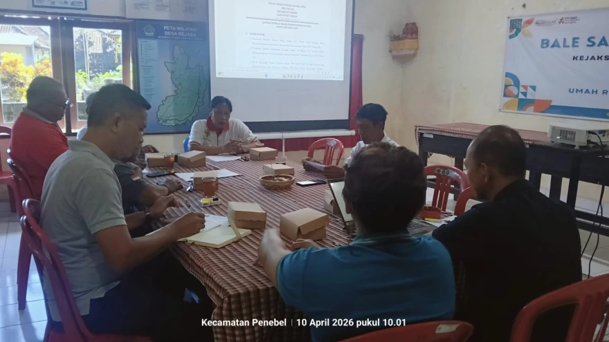 BPD Desa Rejasa Paparkan Laporan Kinerja Tahun 2025 dalam Rapat Koordinasi